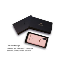 VixFox Card Slot Back Shell for Iphone XSMAX pink VixFox Card Slot Back Shell for Iphone XSMAX pink