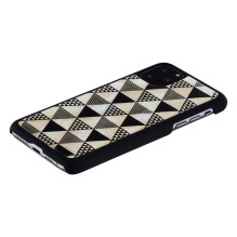 iKins SmartPhone dėklas iPhone 11 Pro Max piramidės juodas