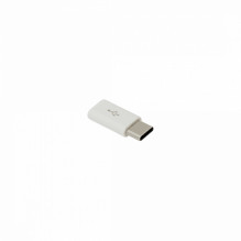 Sbox AD.USB-C W Micro USB 2.0 F. - TYPE C M. White
