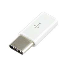 Sbox AD.USB-C W Micro USB 2.0 F. - TYPE C M. White