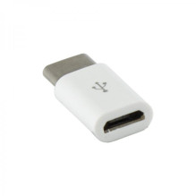 Sbox AD.USB-C W Micro USB 2.0 F. - TYPE C M. White