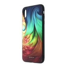„Tellur Cover Glass“ spausdinimas, skirtas „iPhone XS mesmeric“.