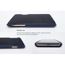 VixFox Card Slot Back Shell for Samsung S9 navy blue