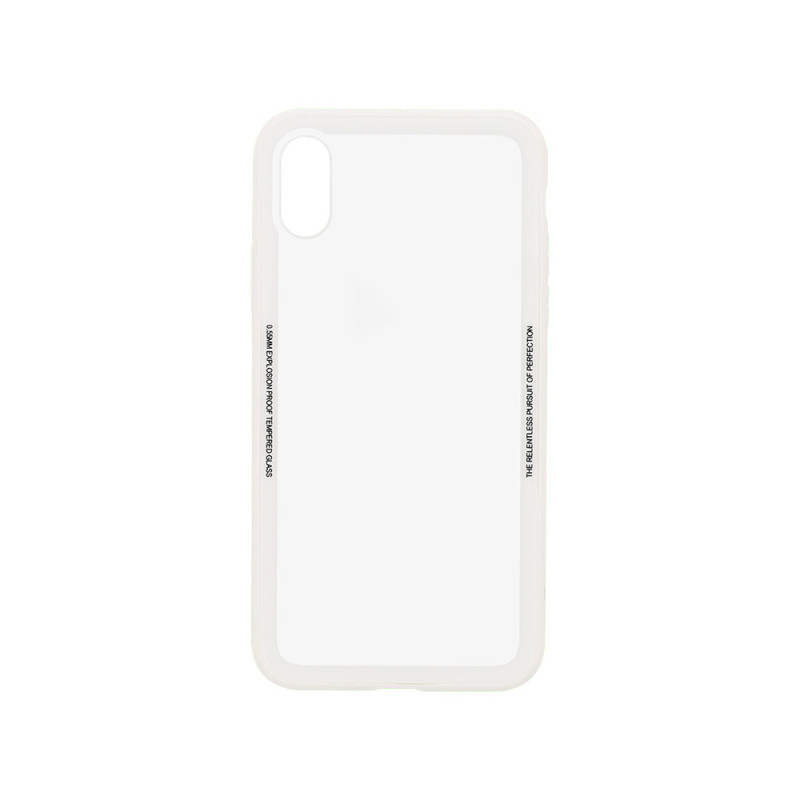 Tellur Cover Glass Simple for iPhone X / XS white