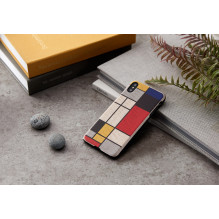 MAN&WOOD SmartPhone case iPhone XS Max modrian wood white MAN&WOOD SmartPhone case iPhone XS Max modrian wood white