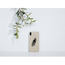 MAN&amp;WOOD išmaniojo telefono dėklas iPhone XS Max Indijos baltas