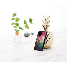 iKins SmartPhone case iPhone 11 Pro water flower black iKins SmartPhone case iPhone 11 Pro water flower black