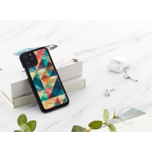 „iKins“ išmaniojo telefono dėklas „iPhone 11 Pro“ mozaikos juodas „iKins“ išmaniojo telefono dėklas „iPhone 11 Pro“ mozaikos juodas