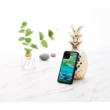 iKins SmartPhone case iPhone 11 Pro water lilies black iKins SmartPhone case iPhone 11 Pro water lilies black