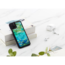 „iKins“ išmaniojo telefono dėklas „iPhone 11 Pro“ – vandens lelijų spalvos, juodas „iKins“ išmaniojo telefono dėklas „iPhone 11 Pro“ – vandens lelijų spalvos, juodas