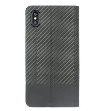 Tellur Book Case Carbon for iPhone XS MAX black Tellur Book Case Carbon for iPhone XS MAX black