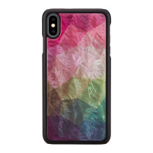 „iKins“ išmaniojo telefono dėklas „iPhone XS Max“, juodos spalvos, vandens gėlė
