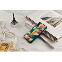 „iKins“ išmaniojo telefono dėklas „iPhone XS Max“, juodas, mozaika