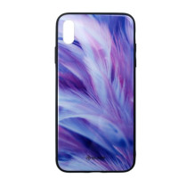 Tellur Cover Glass print for iPhone XS MAX feather Tellur Cover Glass print for iPhone XS MAX feather
