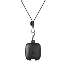 „Woodcessories AirCase“ odinis „AirPod“ dėklas, juodas, eco308