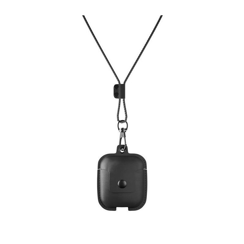 „Woodcessories AirCase“ odinis „AirPod“ dėklas, juodas, eco308