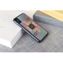 iKins SmartPhone case iPhone XS / S flower garden black iKins SmartPhone case iPhone XS / S flower garden black