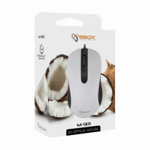 Sbox M-901 Optical Mouse White
