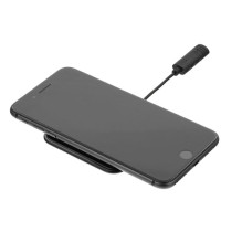 Tellur Qi Ultra-Slim Wireless Fast Charging Pad WCP03, 10W, Qi Certified, Tempered Glass Black Tellur Qi Ultra-Slim Wireless Fast Charging Pad WCP03, 10W, Qi Certified, Tempered Glass Black