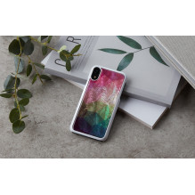 iKins SmartPhone case iPhone XR water flower white iKins SmartPhone case iPhone XR water flower white