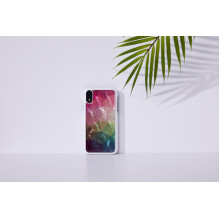iKins SmartPhone case iPhone XR water flower white iKins SmartPhone case iPhone XR water flower white