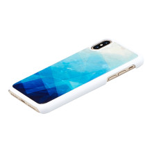iKins SmartPhone case iPhone XS / S blue lake white iKins SmartPhone case iPhone XS / S blue lake white
