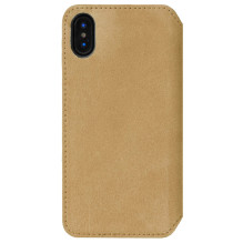 Krusell Broby 4 Card SlimWallet Apple iPhone XS Max konjakas Krusell Broby 4 Card SlimWallet Apple iPhone XS Max konjakas