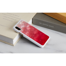 iKins SmartPhone case iPhone XS / S pink lake white iKins SmartPhone case iPhone XS / S pink lake white