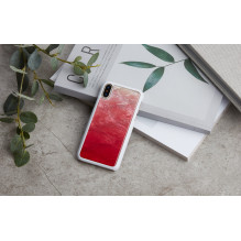 iKins SmartPhone case iPhone XS / S pink lake white iKins SmartPhone case iPhone XS / S pink lake white