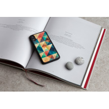iKins SmartPhone case iPhone XR mosaic black iKins SmartPhone case iPhone XR mosaic black