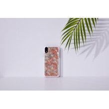 iKins SmartPhone dėklas iPhone XR deimantinis baltas