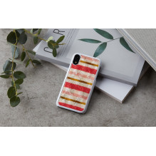 iKins SmartPhone dėklas iPhone XR trumpas pyragas baltas