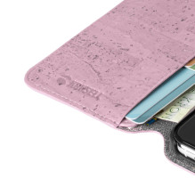 Krusell Birka PhoneWallet Apple iPhone 11 Pro rožinė Krusell Birka PhoneWallet Apple iPhone 11 Pro rožinė