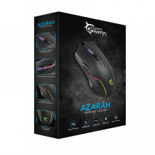 White Shark GM-5003 žaidimų pelė Azarah Black