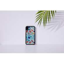 iKins SmartPhone case iPhone XR poppin rock black iKins SmartPhone case iPhone XR poppin rock black