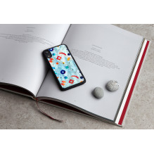iKins SmartPhone dėklas iPhone XR poppin rock juodas