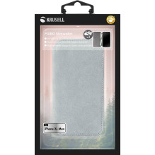 Krusell Broby 4 Card SlimWallet Apple iPhone XS Max light grey Krusell Broby 4 Card SlimWallet Apple iPhone XS Max light grey