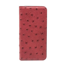 Tellur Book case Ostrich Genuine Leather for iPhone 7 red Tellur Book case Ostrich Genuine Leather for iPhone 7 red
