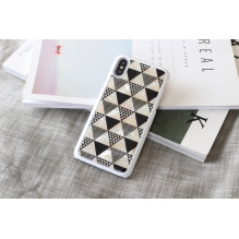iKins SmartPhone case iPhone XS / S pyramid white