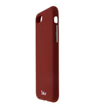 „Tellur Cover Premium Pebble Touch Fusion“, skirtas iPhone 7 bordo spalvos „Tellur Cover Premium Pebble Touch Fusion“, skirtas iPhone 7 bordo spalvos