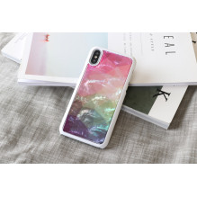 iKins SmartPhone dėklas iPhone XS / S vandens gėlė baltas