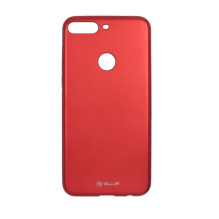 „Tellur“ blizgus dėklas Huawei Y7 Prime 2018, raudonas „Tellur“ blizgus dėklas Huawei Y7 Prime 2018, raudonas