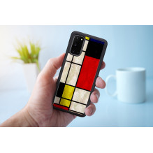 iKins case for Samsung Galaxy S20 mondrian black iKins case for Samsung Galaxy S20 mondrian black