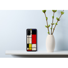iKins case for Samsung Galaxy S20 mondrian black iKins case for Samsung Galaxy S20 mondrian black