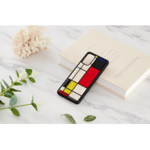 iKins case for Samsung Galaxy S20+ mondrian black iKins case for Samsung Galaxy S20+ mondrian black