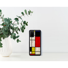 iKins dėklas, skirtas Samsung Galaxy S20+ mondrian black iKins dėklas, skirtas Samsung Galaxy S20+ mondrian black