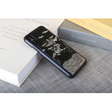 iKins SmartPhone case iPhone XS / S crane black