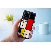 iKins case for Samsung Galaxy S20 Ultra mondrian black iKins case for Samsung Galaxy S20 Ultra mondrian black