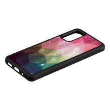 „iKins“ dėklas, skirtas „Samsung Galaxy S20“, vandens gėlės formos, juodos spalvos „iKins“ dėklas, skirtas „Samsung Galaxy S20“, vandens gėlės formos, juodos spalvos