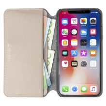 Krusell Pixbo 4 Card SlimWallet Apple iPhone XS Max beige Krusell Pixbo 4 Card SlimWallet Apple iPhone XS Max beige